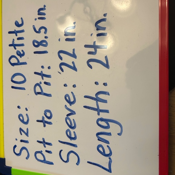 Pendleton, Size 10P Black Wool Blazer - Picture 6 of 6